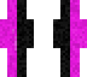 mix of purple and black