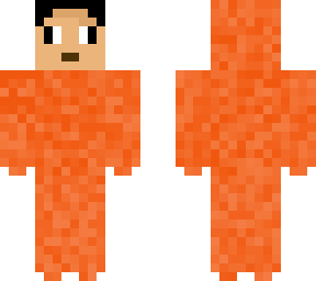 orange wool onezie