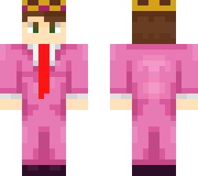 pink suit grumpus