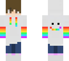 rainbow hoodie!