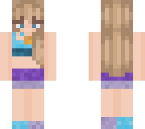 taylor swift eras tour- 1989 top and skirt (blue and purple)