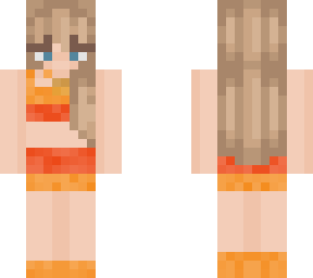 taylor swift eras tour- 1989 top and skirt (orange)
