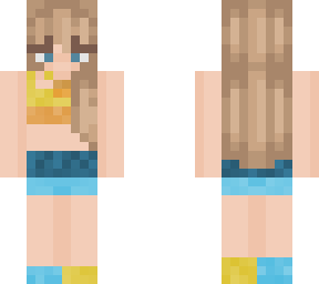 taylor swift eras tour- 1989 top and skirt (yellow and blue)