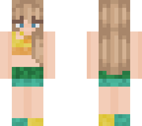 taylor swift eras tour- 1989 top and skirt (yellow and green)