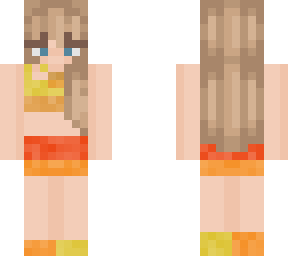 taylor swift eras tour- 1989 top and skirt (yellow and orange)