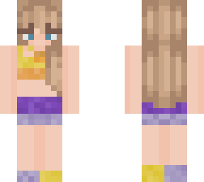 taylor swift eras tour- 1989 top and skirt (yellow and purple)