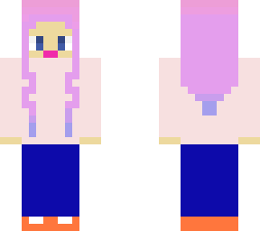 a random girl with nice hair i'll make a hair base if anyone wants her hair.