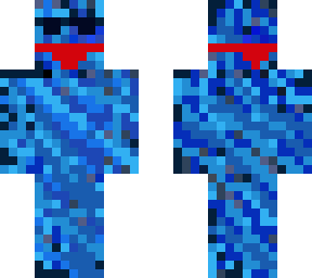 blue guy with bandana