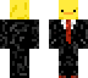 duck in a suit