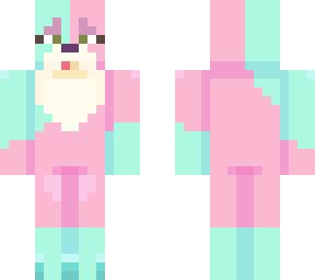 pink n mint dog thing