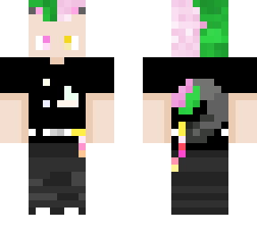 azmeow1355 pink & green casual outfit