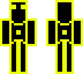 black and yellow
