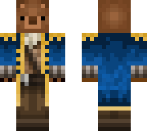 blue pirate bear