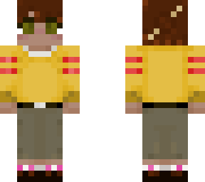 cafe person without her uniform normal
