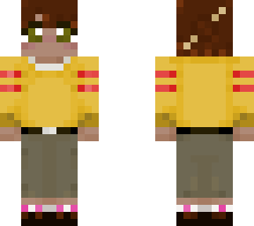 cafe person without her uniform puppy eyes