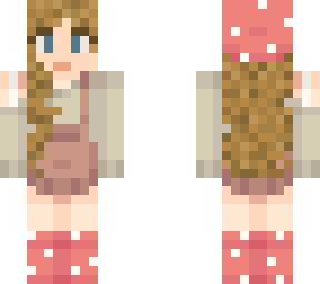 customized mushroom girl