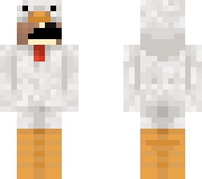 female - chicken onesie - blindfold