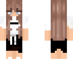 girl with shorts and shirt