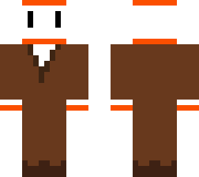 orange tuxedo