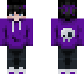 purpule minecraft skin