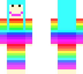 rainbow girl