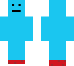 random blob skin