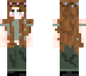 aesthetic forest girl (body+outerlayer)