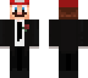 mario in a tuxedo