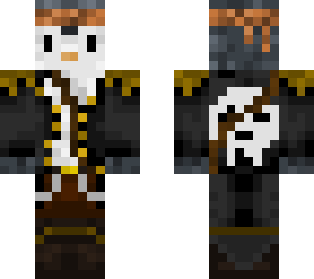penguin pirate (orange)
