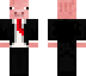 pig in suit