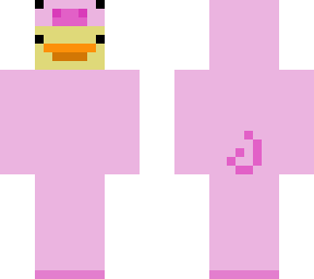 simple duck as a pig