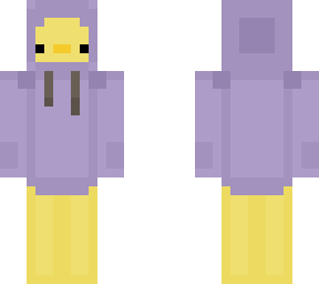 duck in purple hoodie v2
