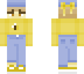 girl yellow skin
