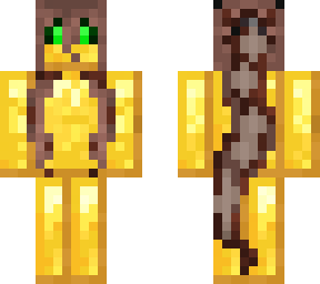 golden base skin w/ hair