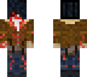 horns (missing eye and bloody)