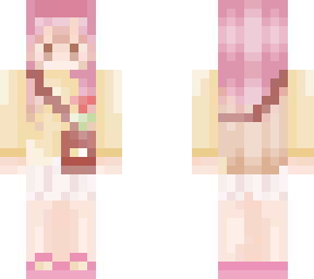 pink haired doe eyes