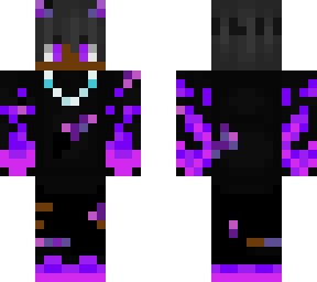 black and purple fire (original by btslovedreamglow)
