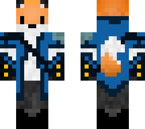 blue adventure fox