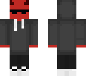demon in hoodie