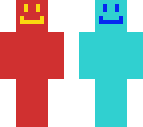 inverted colour skin