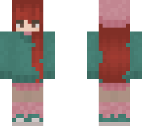 pink and cyan