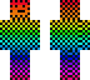 rainbow skin