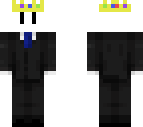 suit with crown | Minecraft Skin