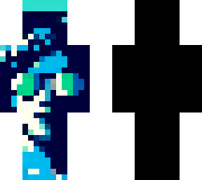 blue face