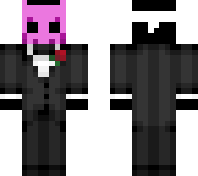 mask man with suit