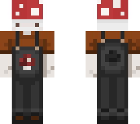 mushroom guy in overalls, updated