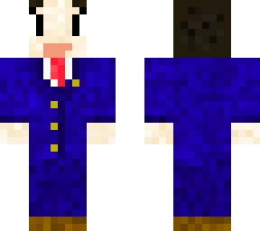 phoenix wright but with mild vitiligo