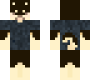 shiba black tee