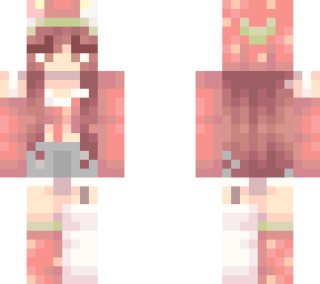 strawb cow skin