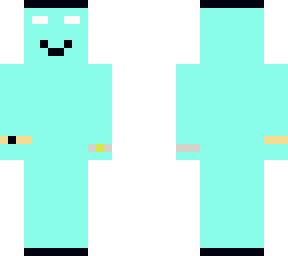 blue man with watch